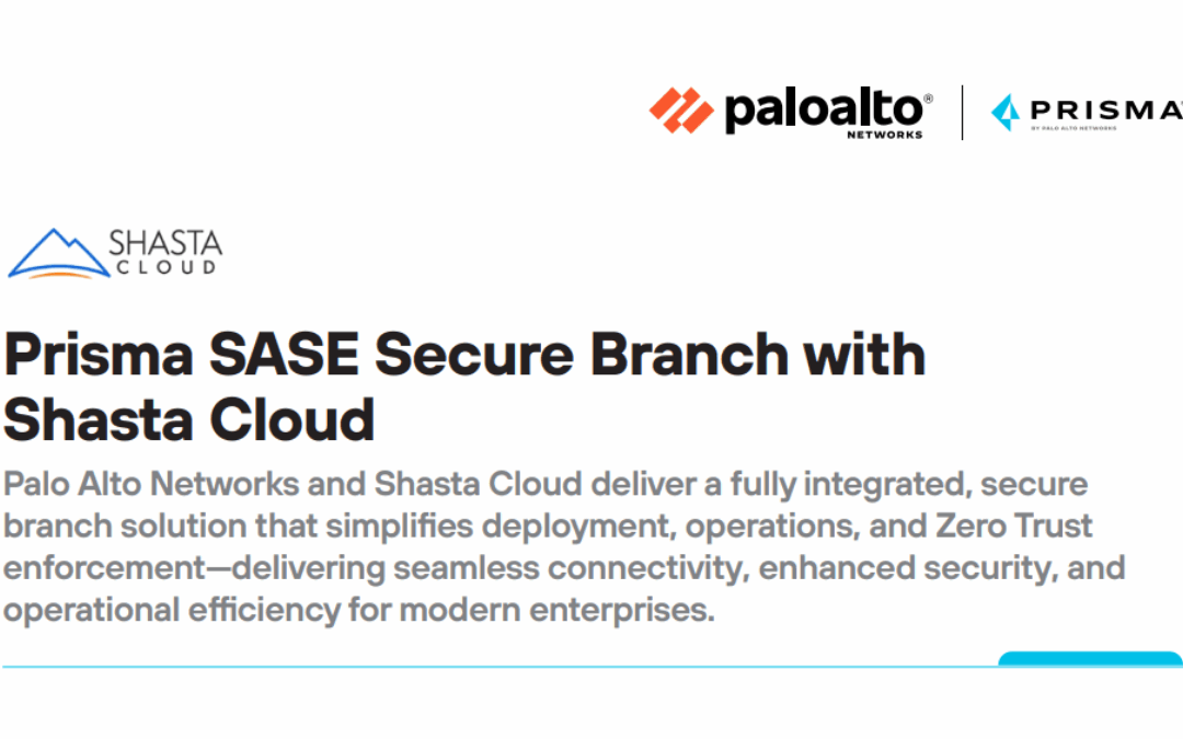 Prisma SASE Secure Branch Solution